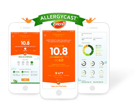Allergycast app