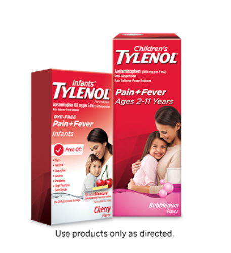 Children's tylenol products