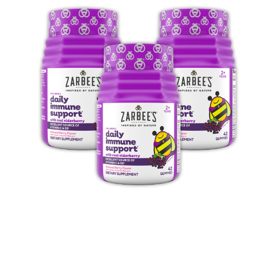 ZARBEE'S® Children's Immune Support Gummies, 42 ct Berry (3-pack)