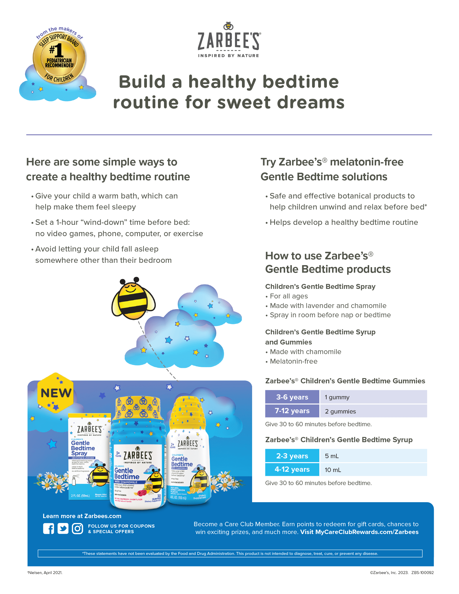 Healthy Bedtime Routine